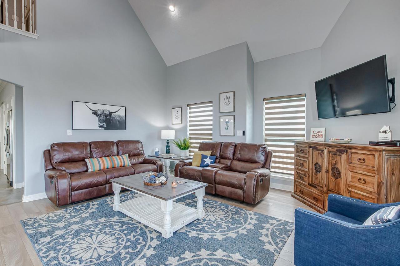 Вилла Spring Break Specials! Front Row Views - Tiki Bar - Playground Bolivar Peninsula Экстерьер фото