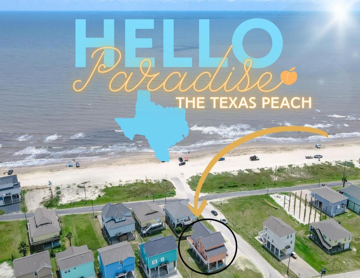 Вилла Spring Break Specials! Front Row Views - Tiki Bar - Playground Bolivar Peninsula Экстерьер фото